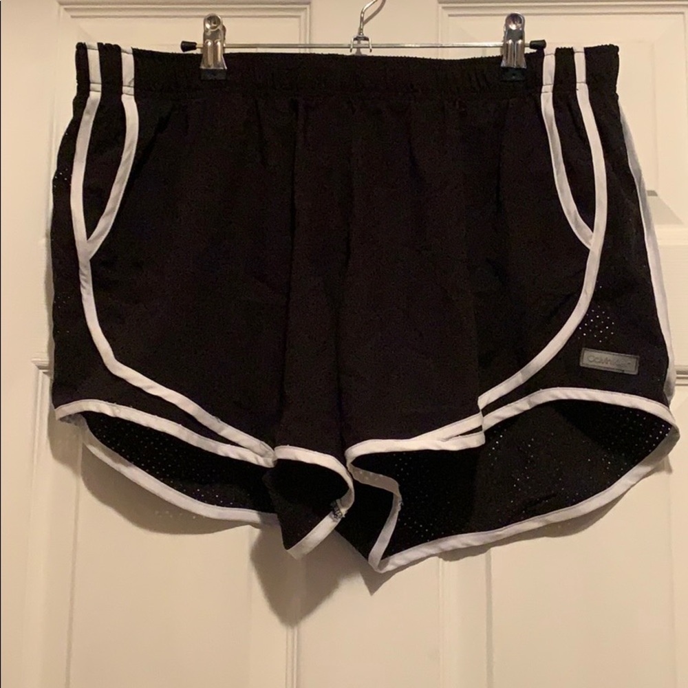 Black and white Calvin Klein Sport Shorts NWT